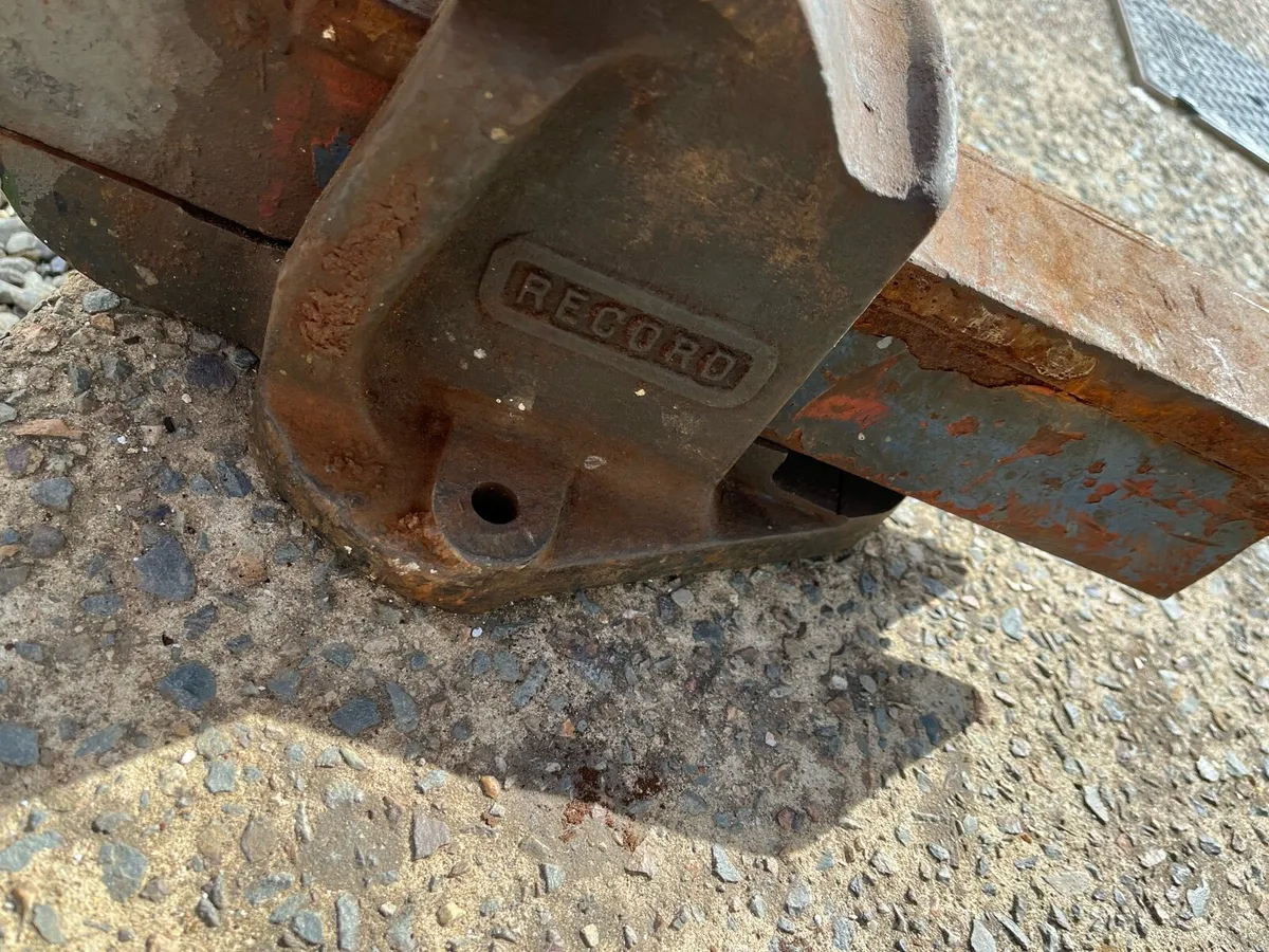 Vintage Record Vice - Image 3