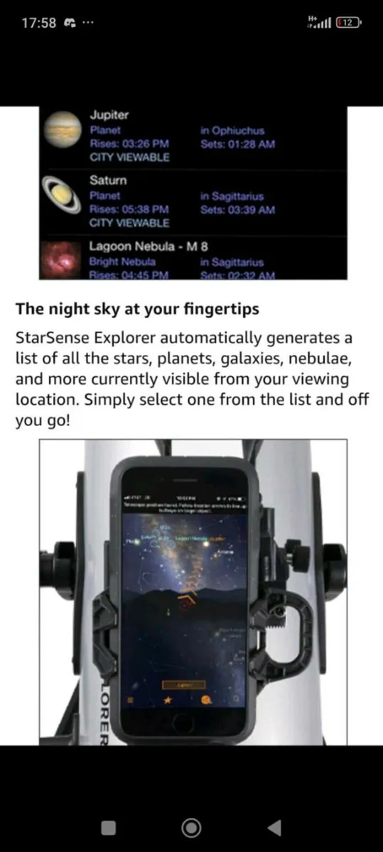 Telescope Celestron 22452 new at box - Image 2