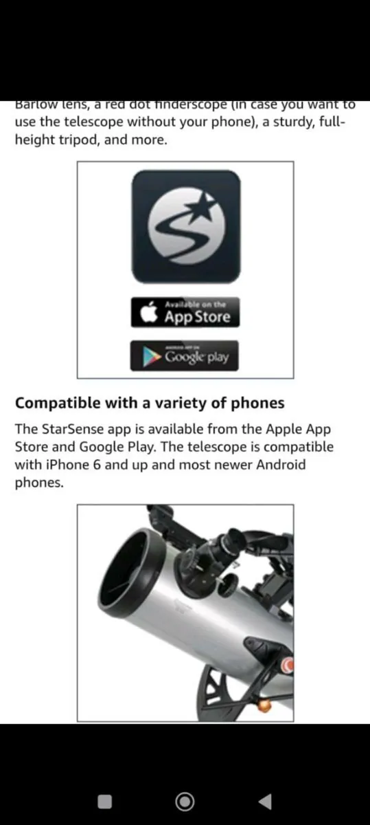 Telescope Celestron 22452 new at box - Image 4