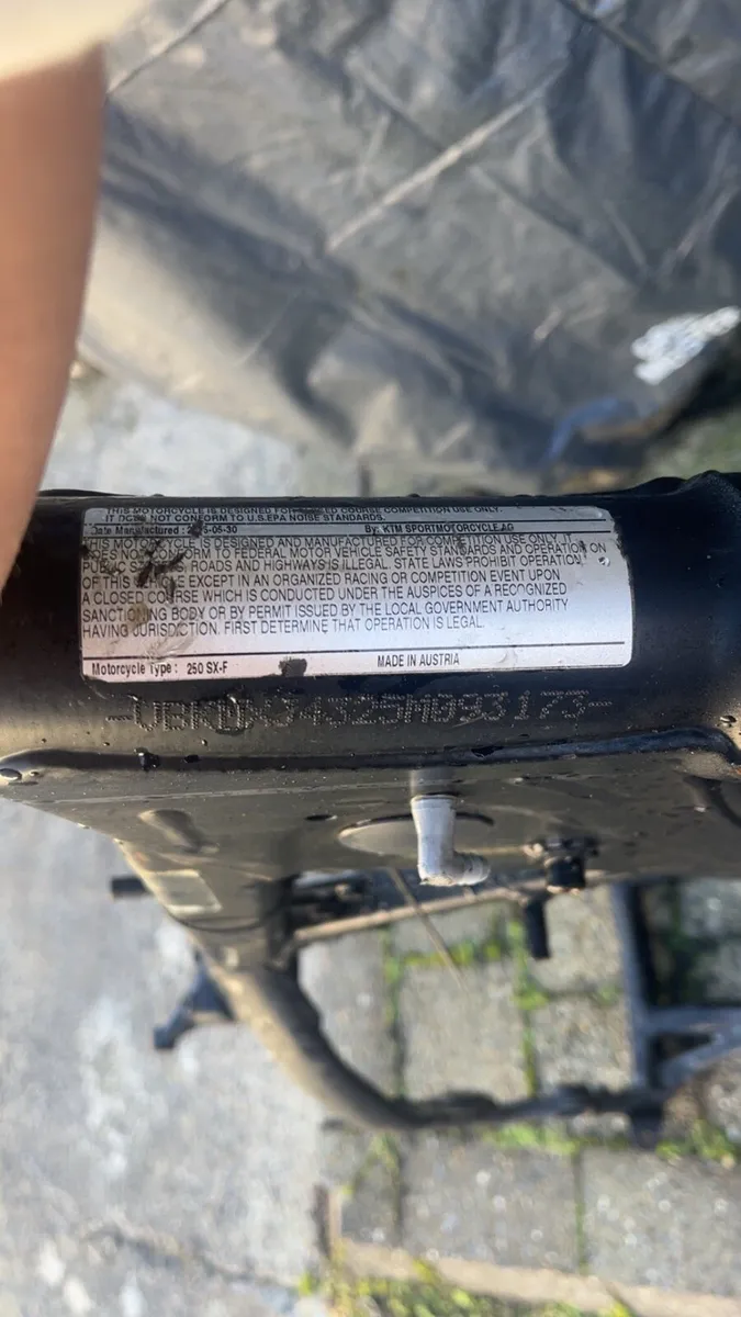 Ktm - sxf frame - Image 4