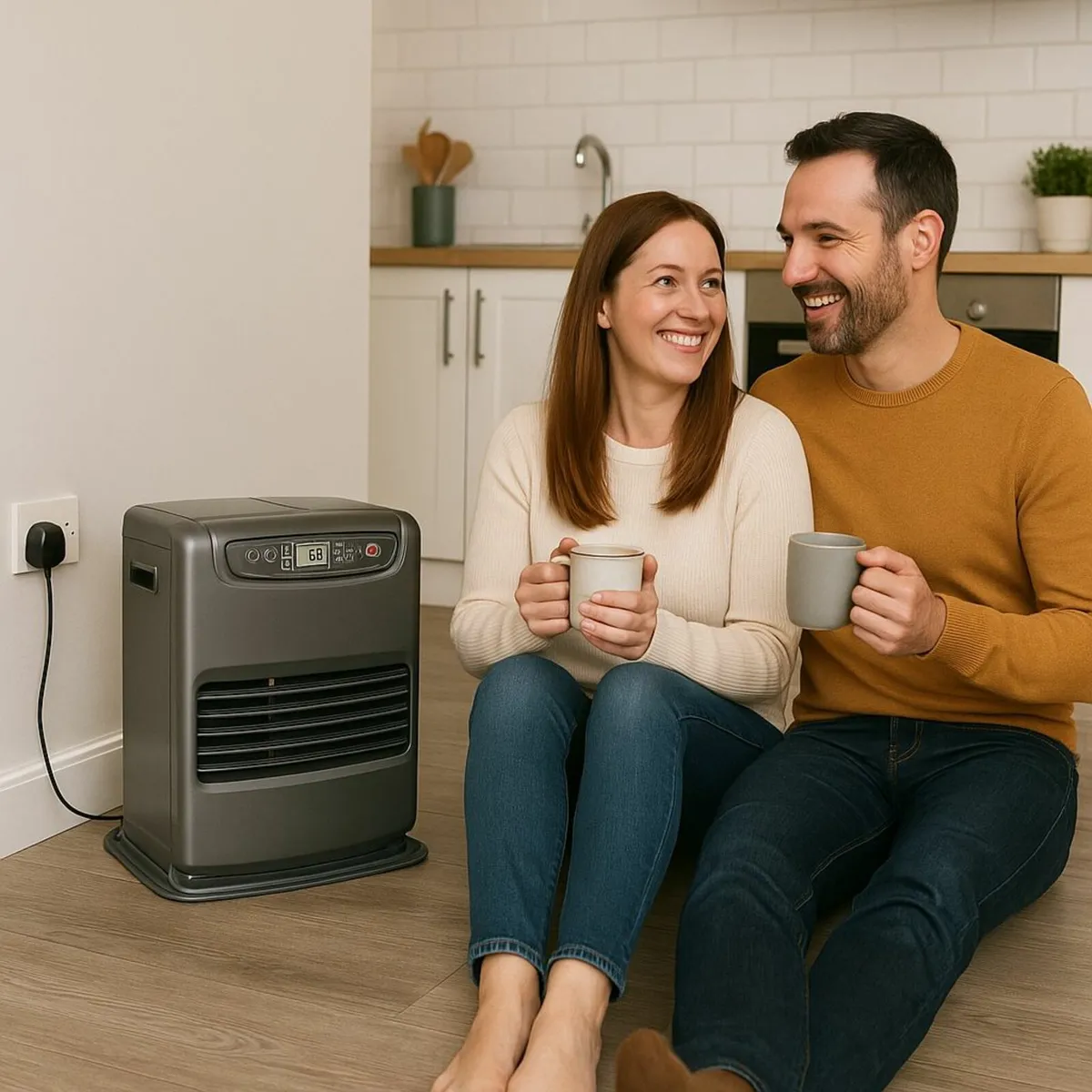 🔥 Qlima 3.1 kW SRE 3631 TC-2 ROLF Paraffin Heater - Image 1