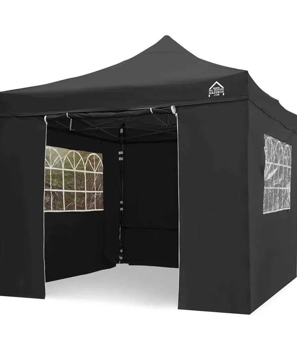 Last One 4 Seas Gazebos 3x3m Waterproof Pop Up x4 - Image 1