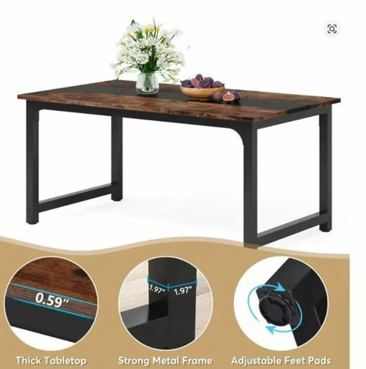 Dining table 6 people - Image 1