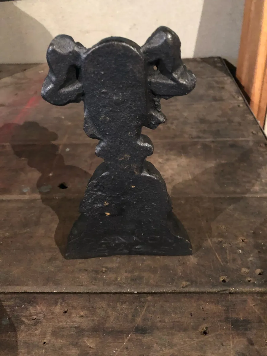 Antique Cast Iron Doorstop - Image 2