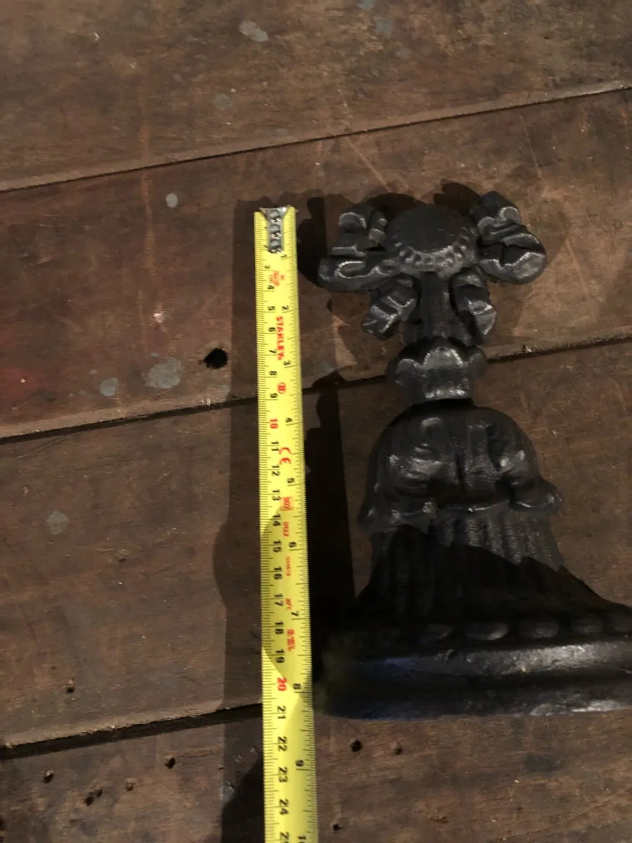 Antique Cast Iron Doorstop - Image 4