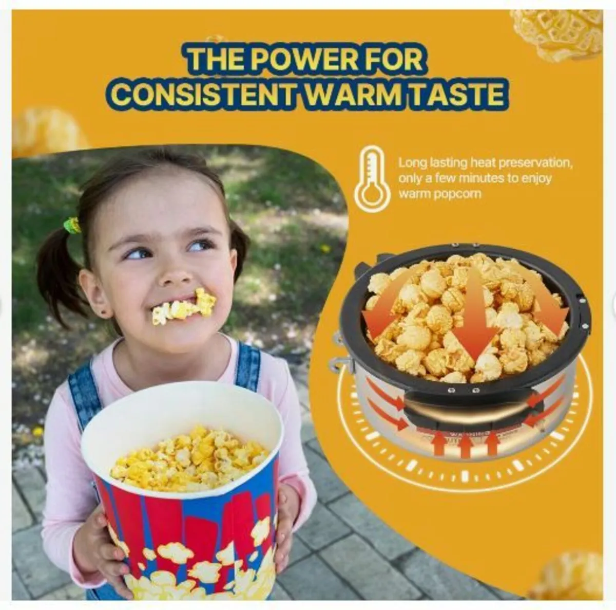 Popcorn Maker, 480W - Image 4