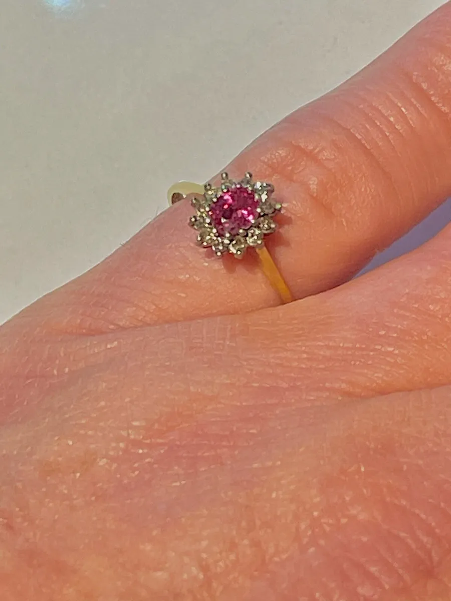 18 Carat Gold, Ruby and Diamond Ring - Image 2
