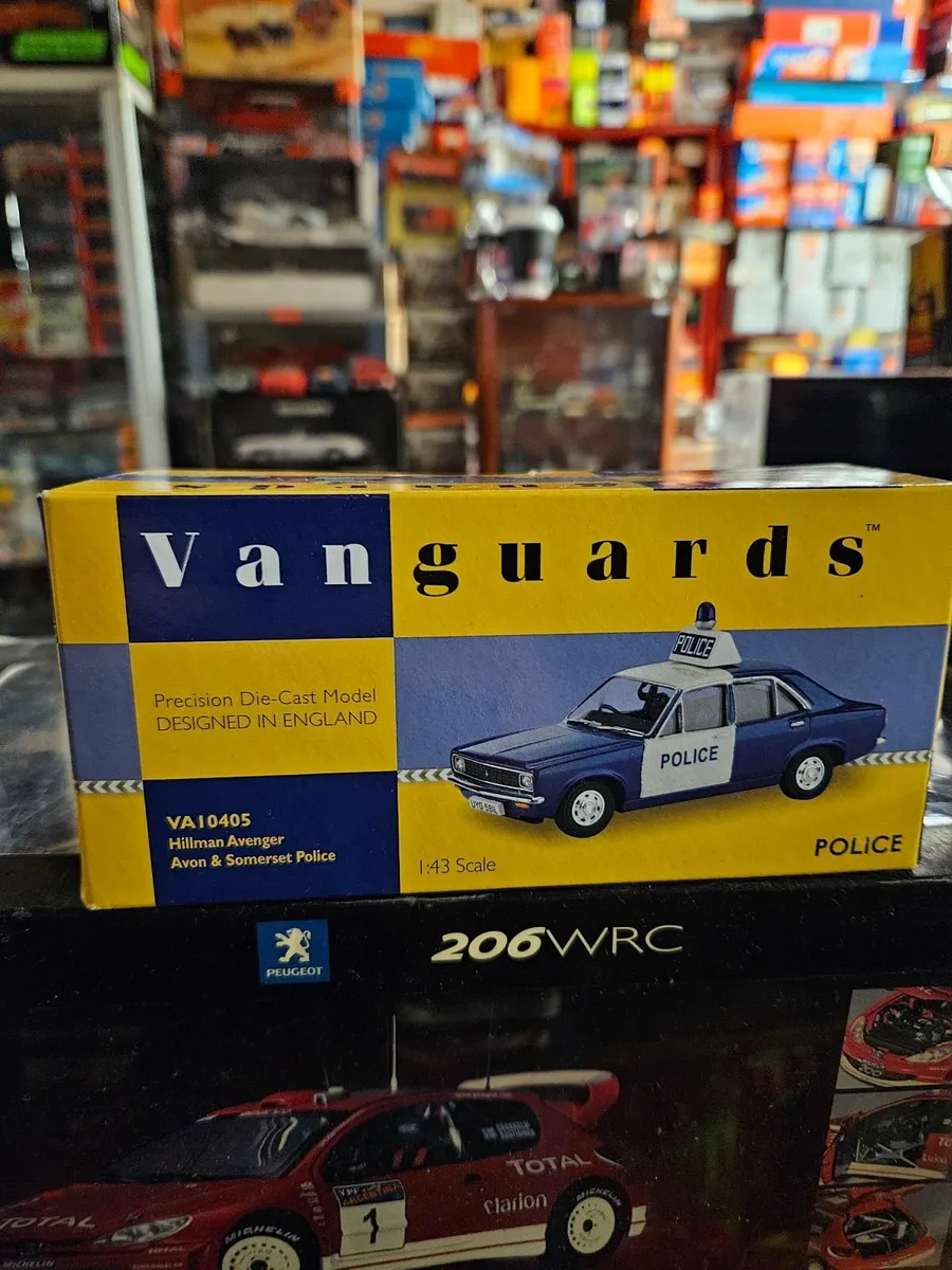 Corgi Vanguards Hillman Avenger Police Car