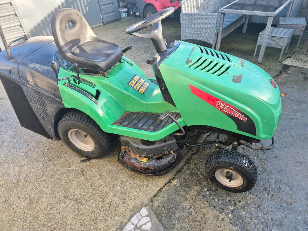 Culb garden Ride mower - Image 4