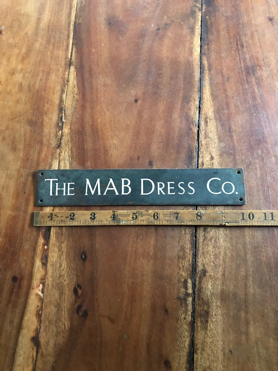 Antique Name Plates - Image 1