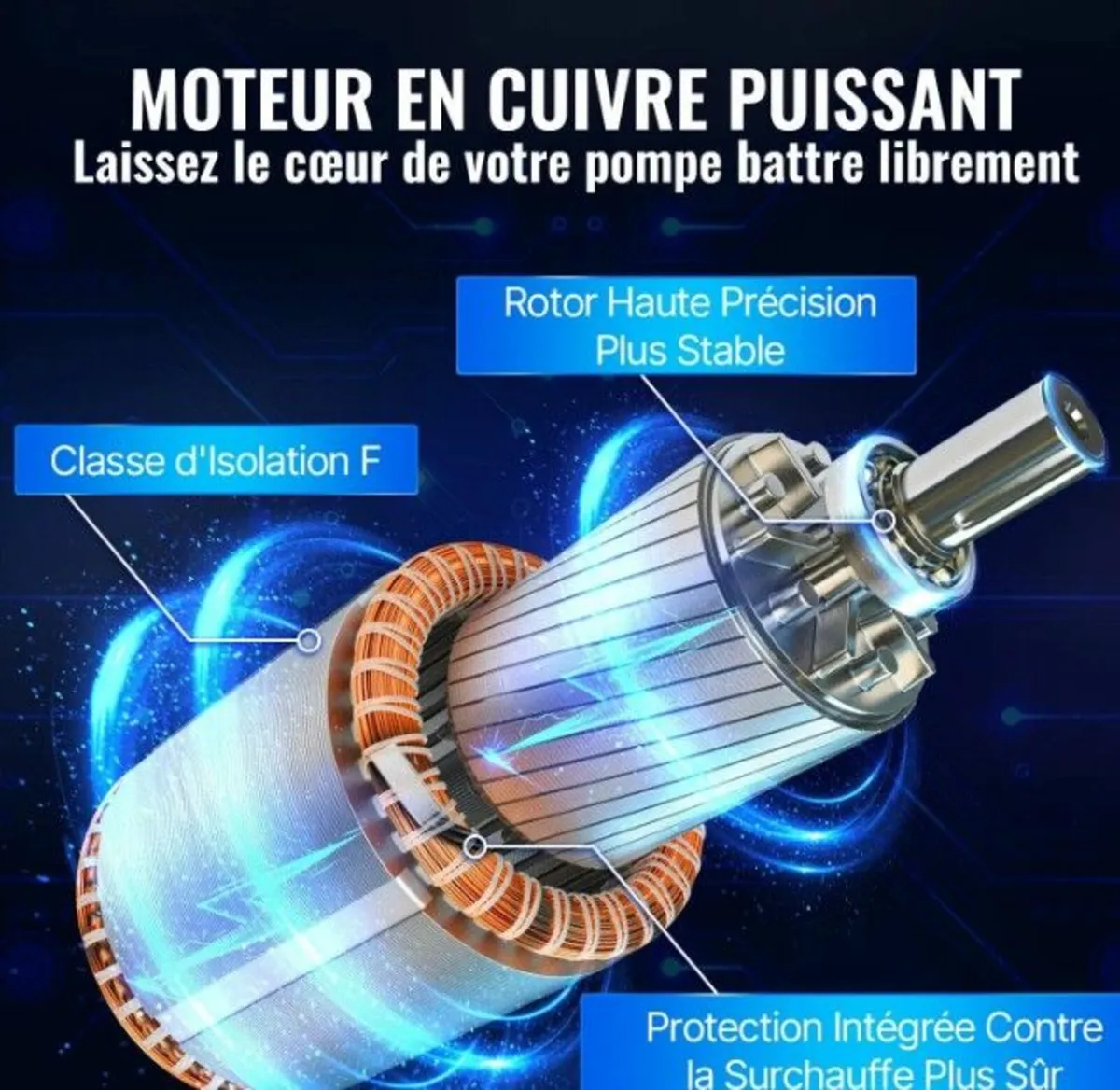 Deep Well Submersible Water Pump 750W Borehole Far - Image 4