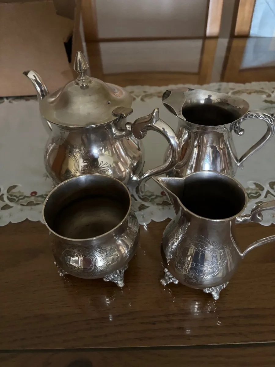 Silver Tea Set - Image 1