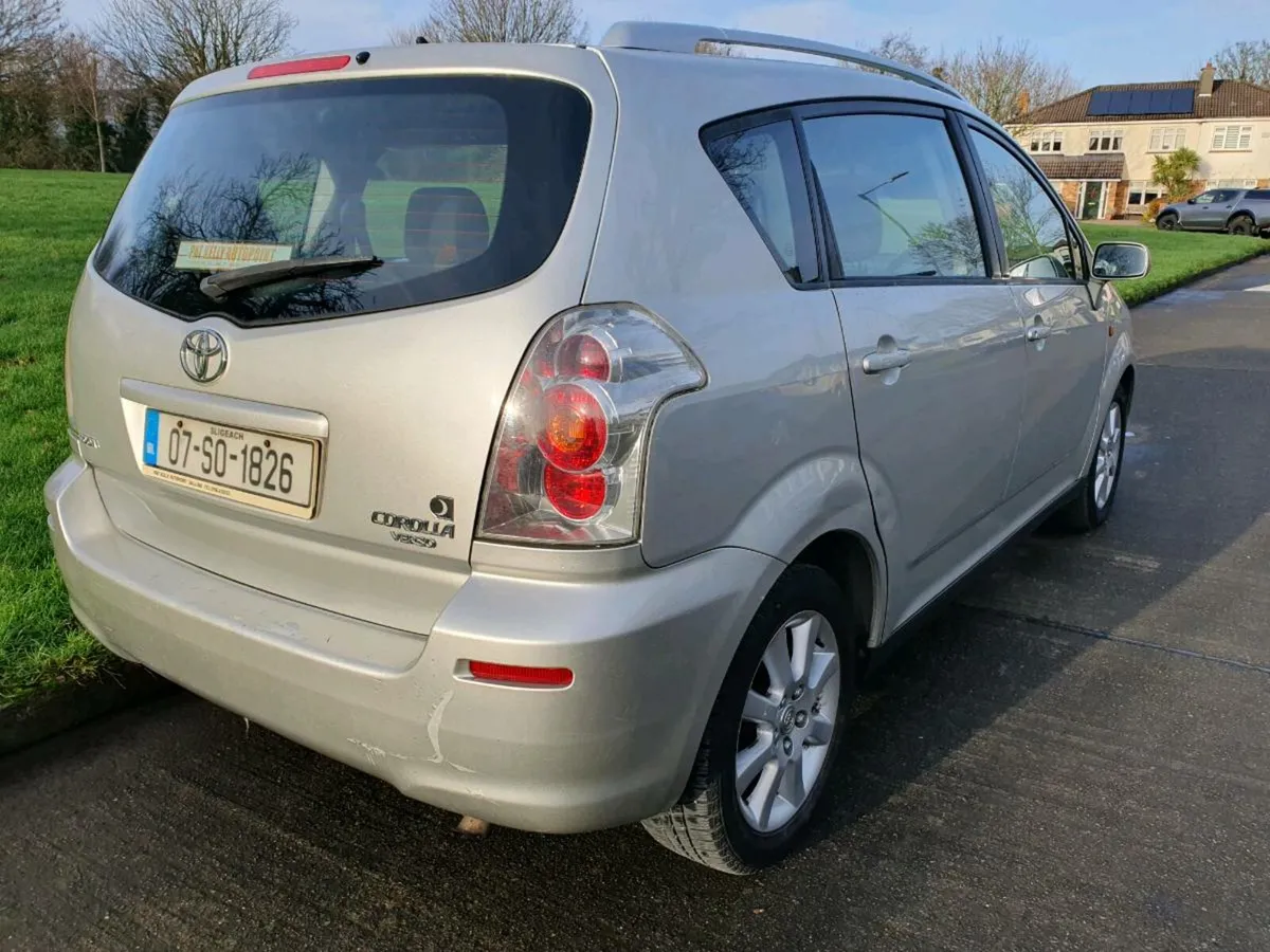 Toyota Corolla Verso NCT 08/26 - Image 3