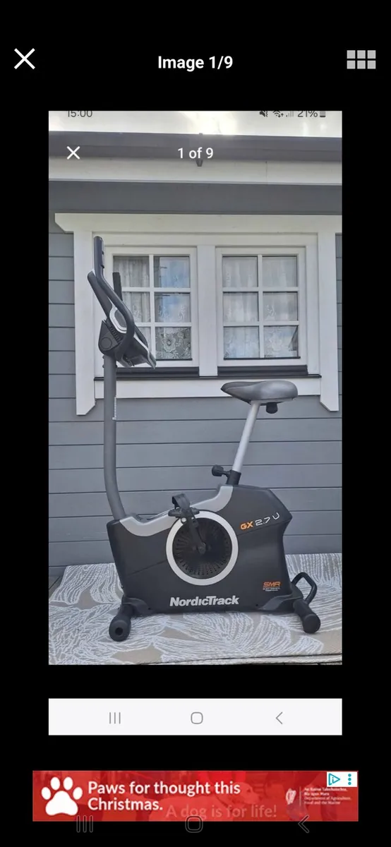 Nordictrack exercise bike - Image 1