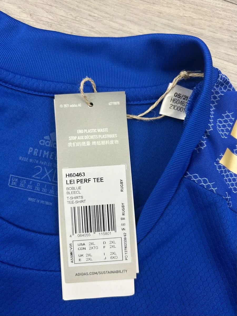NEW Adidas Leinster Jersey Shirt Tee Mens XXL - Image 4
