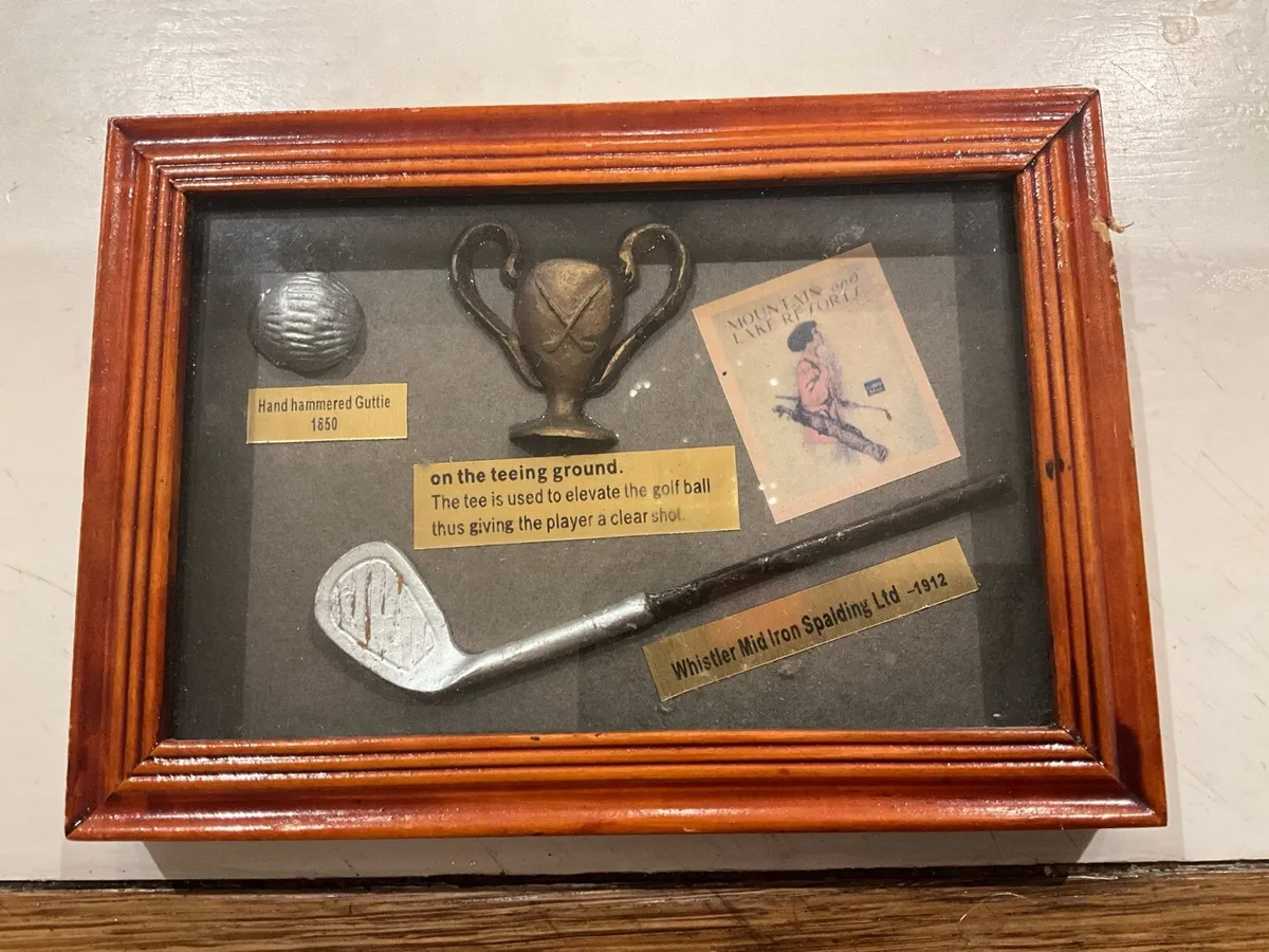 GOLF Collectible Memorabilia Shadow 3 D Boxes - Image 2