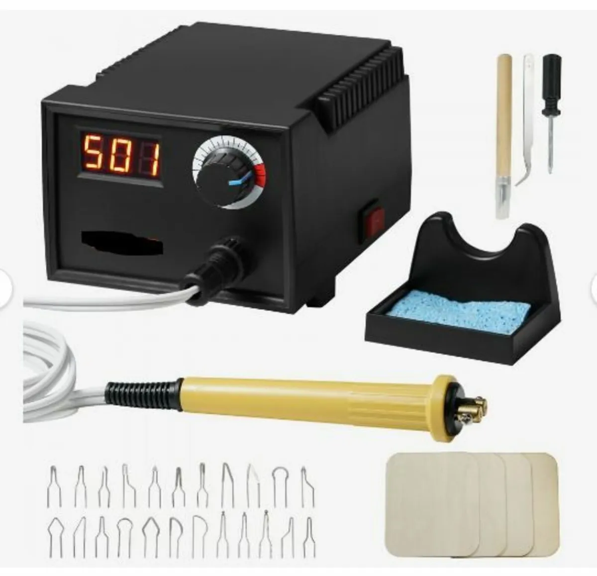 Wood Burning Kit, 200~700°C Adjustable - Image 1