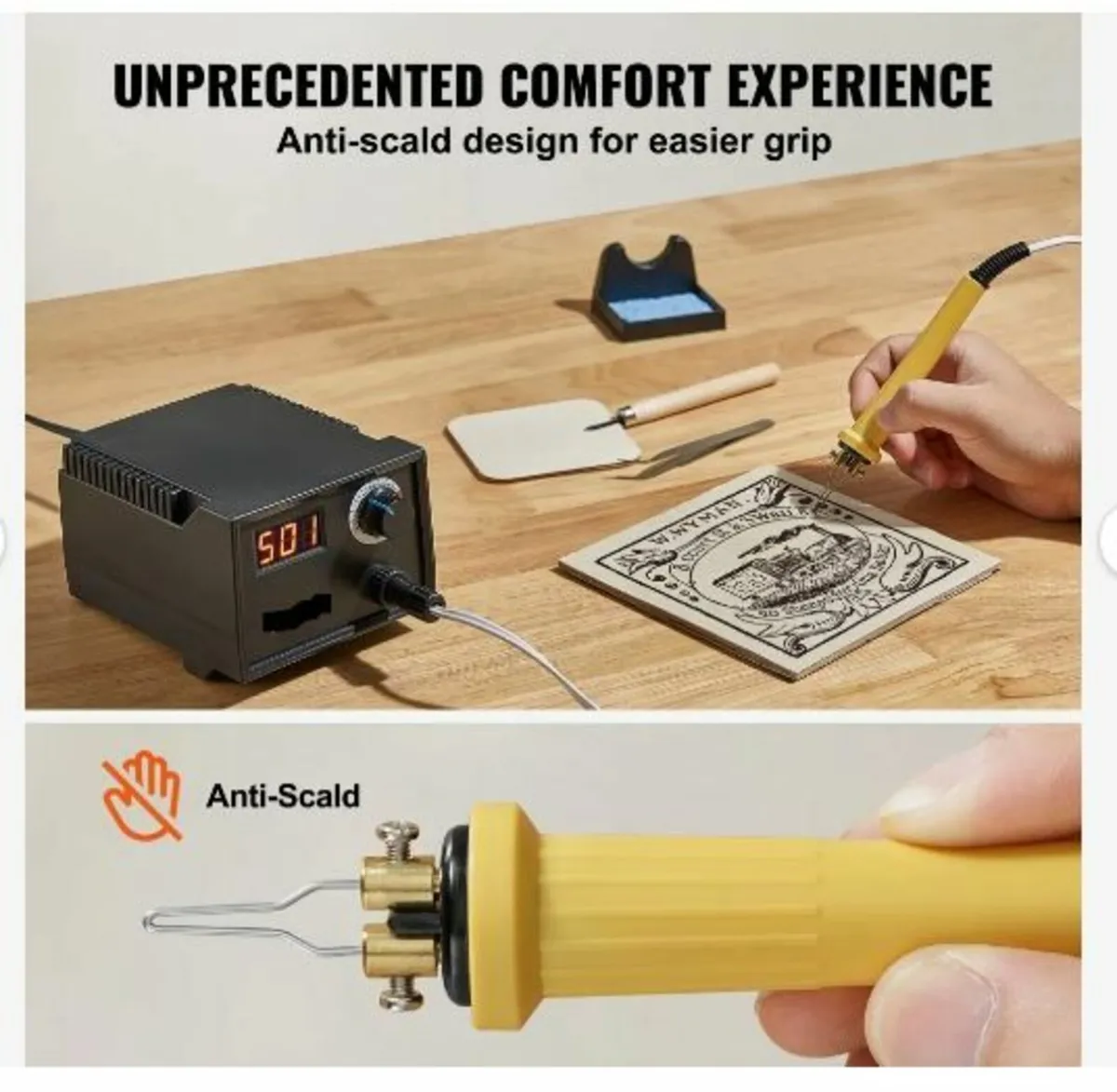 Wood Burning Kit, 200~700°C Adjustable - Image 4