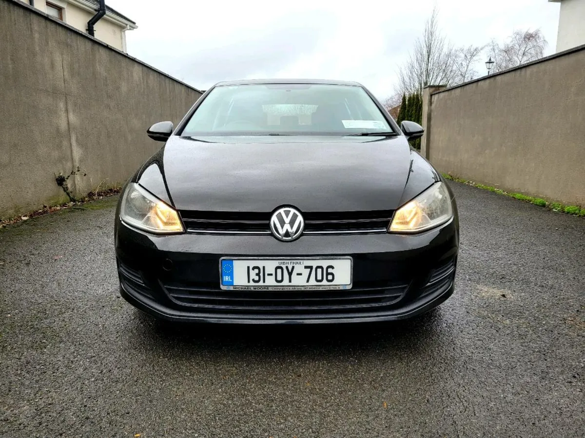 131 VW GOLF C-LINE 1.6TDI NEW NCT & TAX - Image 2