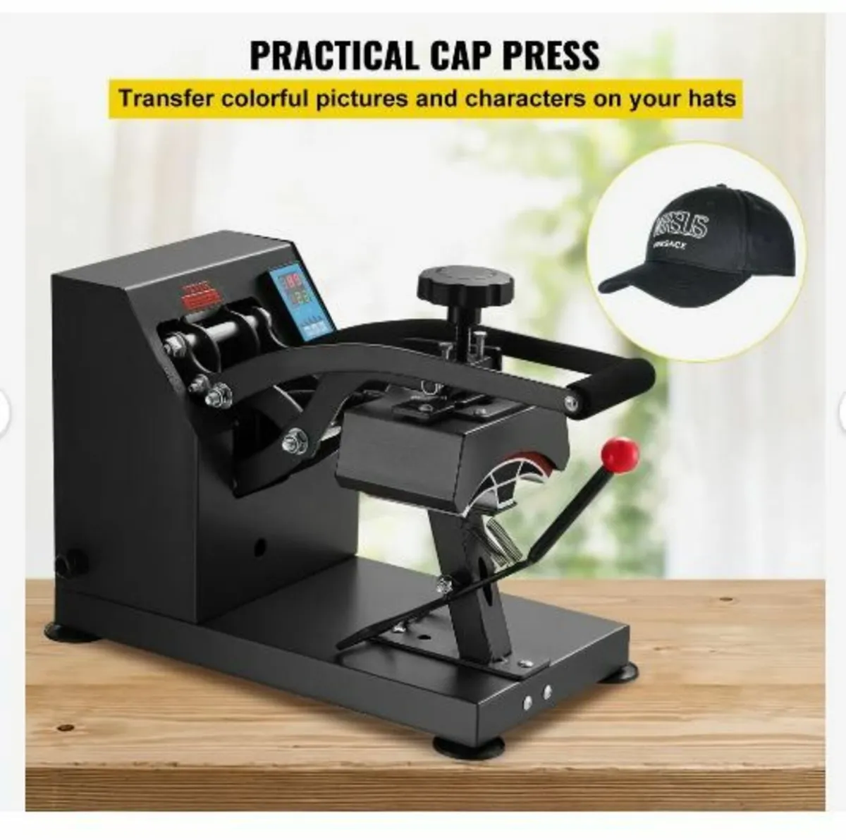 Hat Heat Press 5.5 x 3.5 inch Heat Press Machine - Image 2