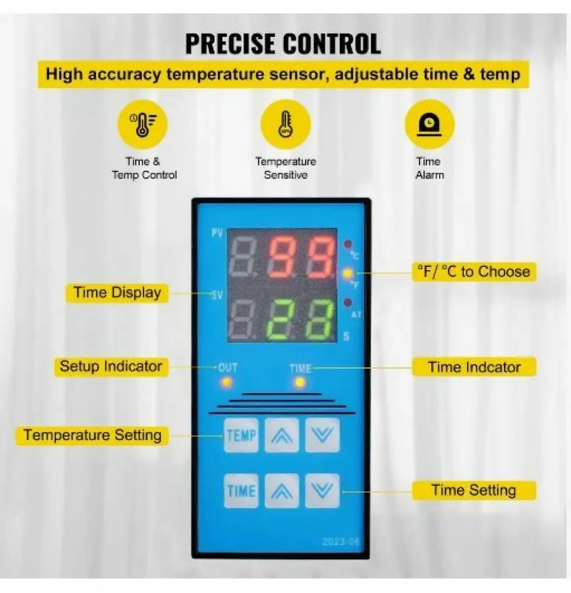 Hat Heat Press 5.5 x 3.5 inch Heat Press Machine - Image 3