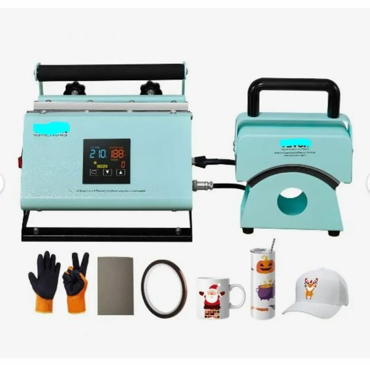 2 in 1 Tumbler and Hat Heat Press Machine - Image 1