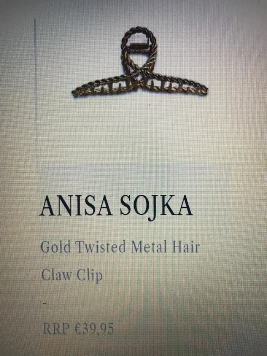 Hair claw clip Anisa Sojka - Image 3