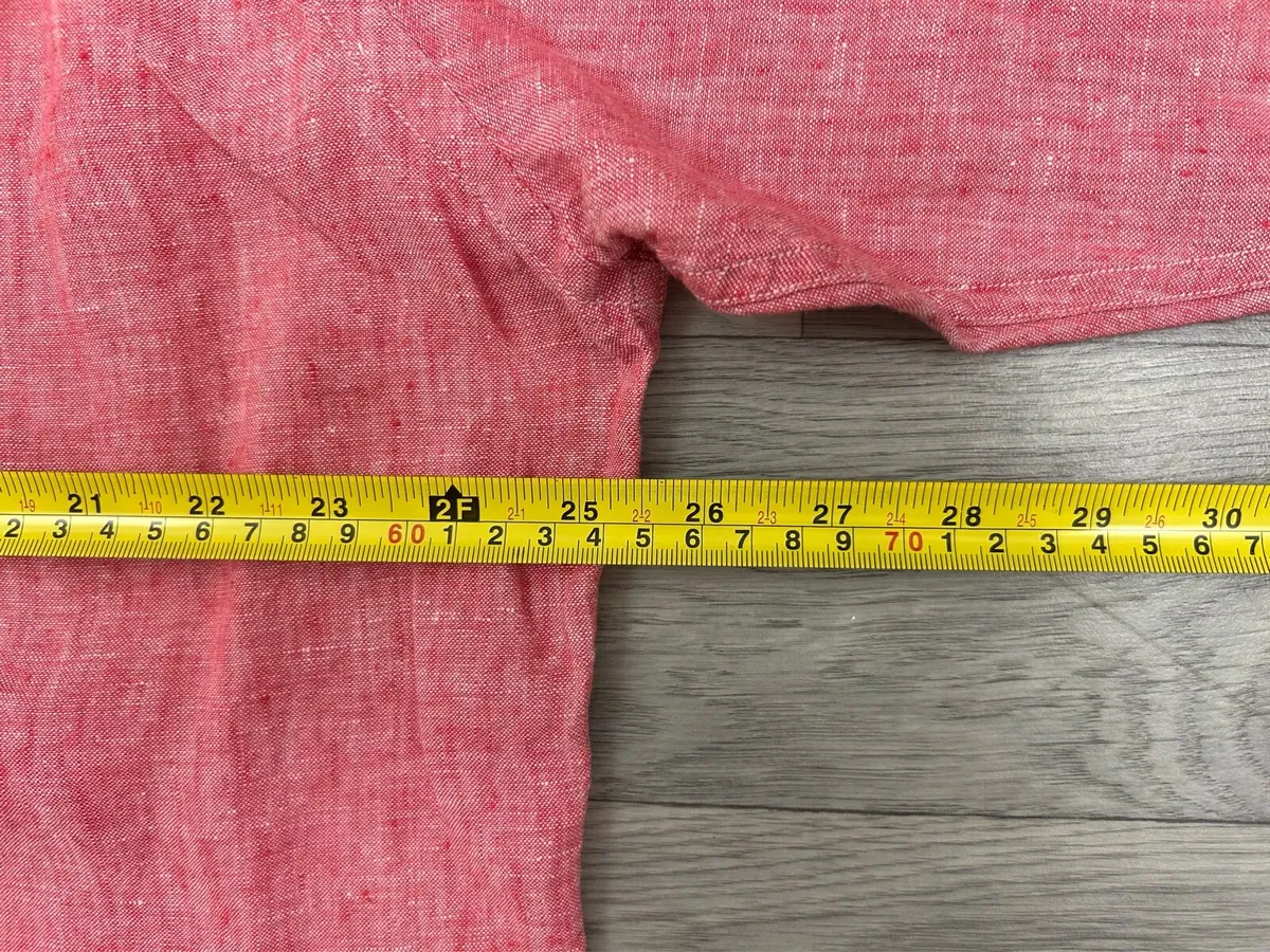 Brooks Brothers Button Down Linen Shirt XL/XXL - Image 4