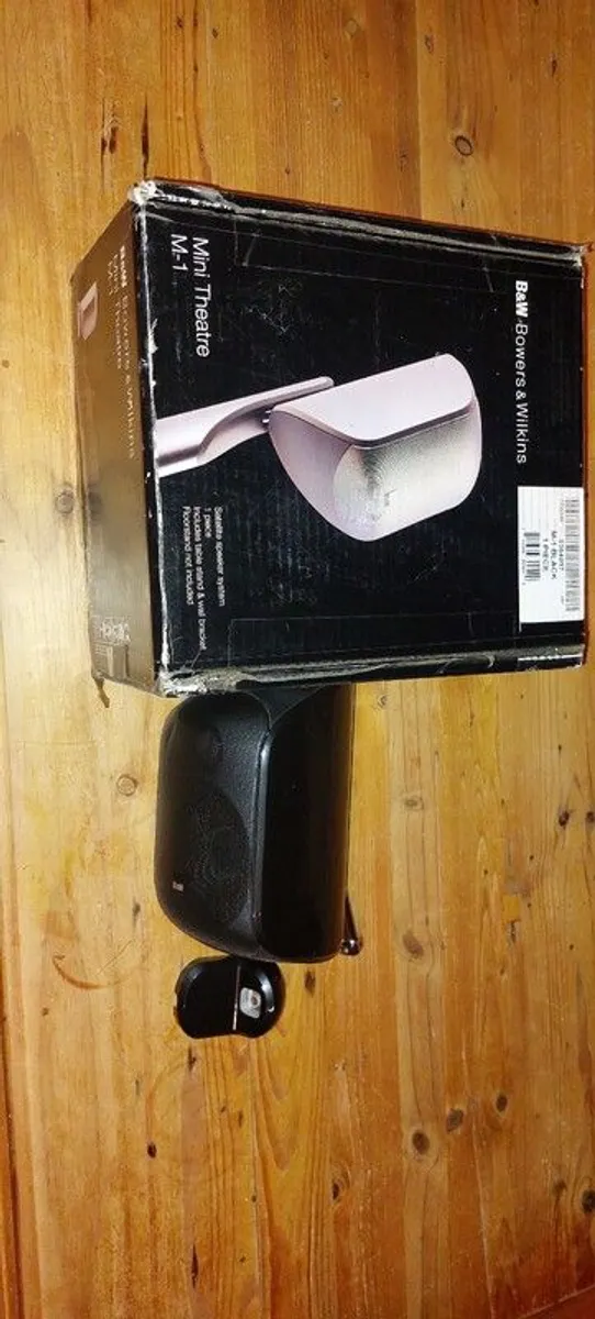 B&W M1 Speakers x 3 - Image 1