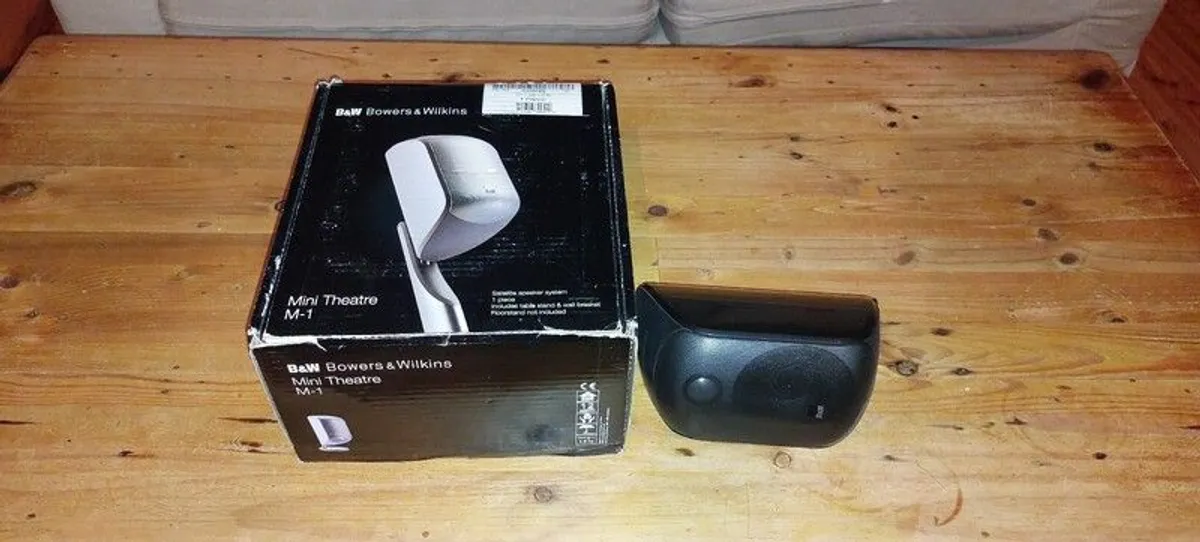 B&W M1 Speakers x 3 - Image 2