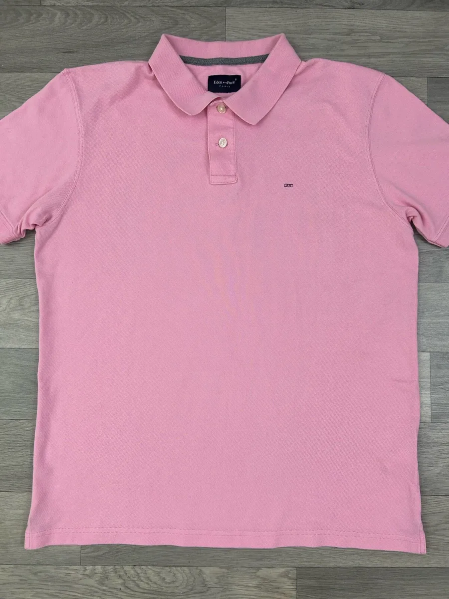 Eden Park Paris Polo Shirt Mens Large - Image 2