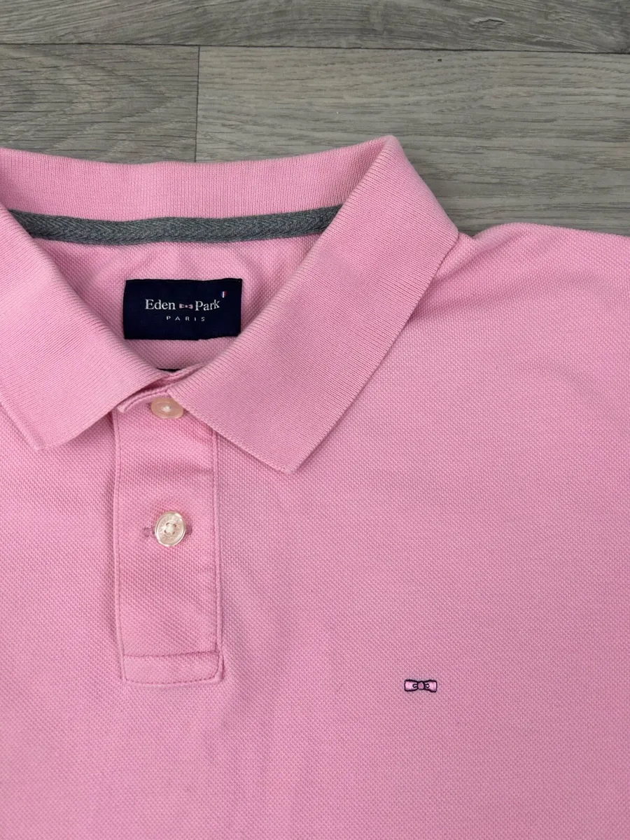 Eden Park Paris Polo Shirt Mens Large - Image 3