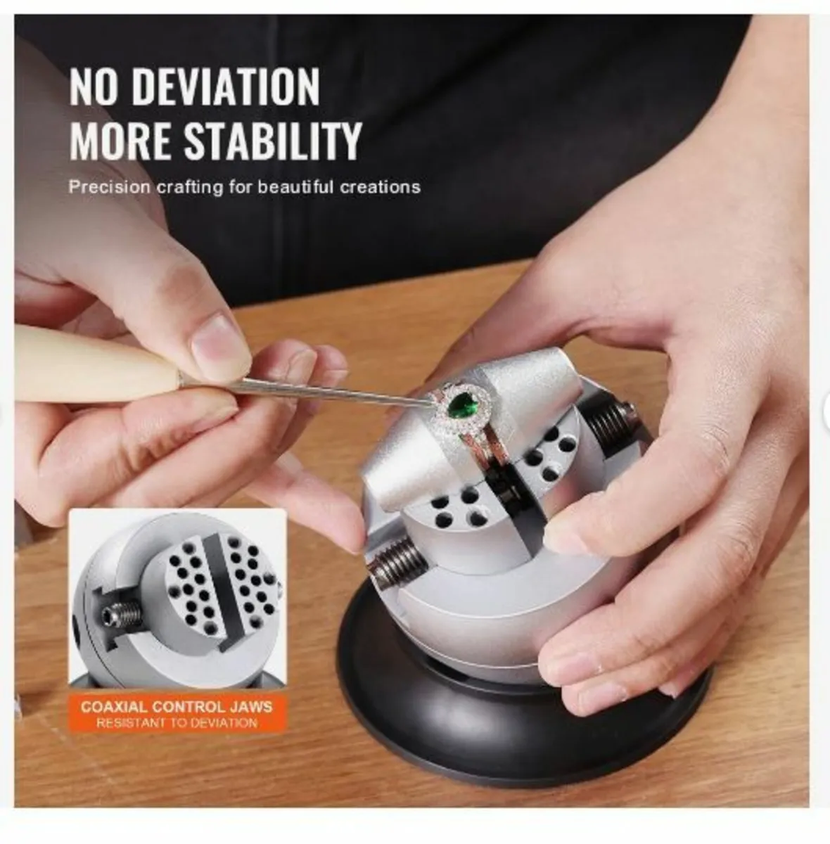 Ball Vise, 7.6 cm Engraving Setting Tool - Image 4