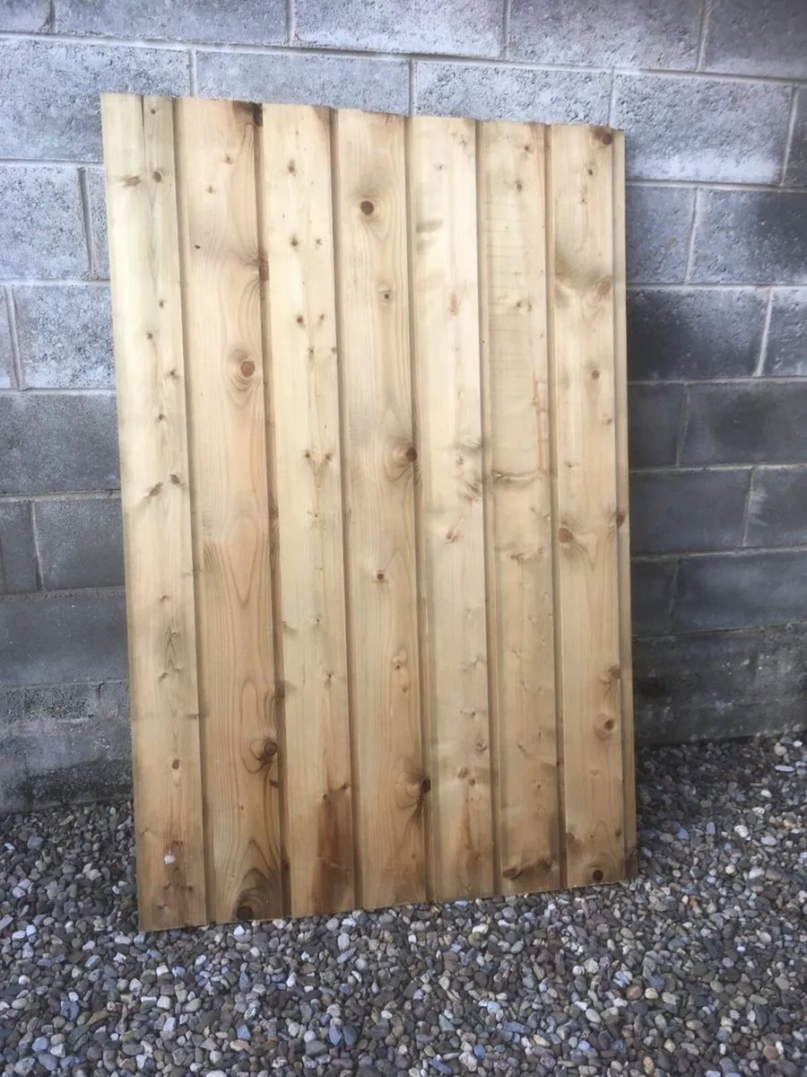 Brand New Wooden Gate - Image 3