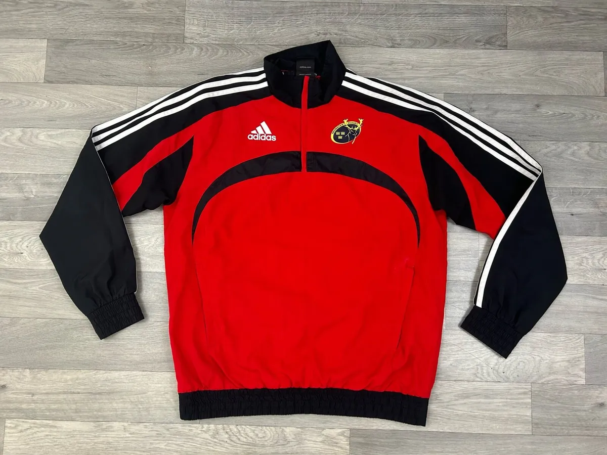 Vintage 2008 Adidas Munster Rugby Jacket Medium - Image 1