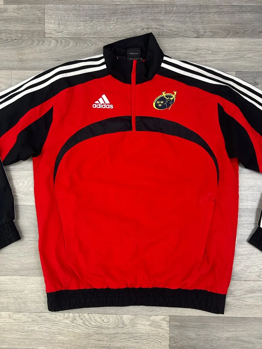 Vintage 2008 Adidas Munster Rugby Jacket Medium - Image 2