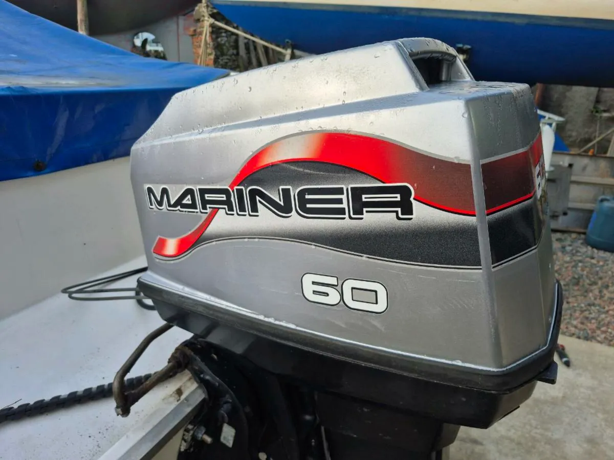 Mariner mercury 60hp longshaft boat outboard motor - Image 3