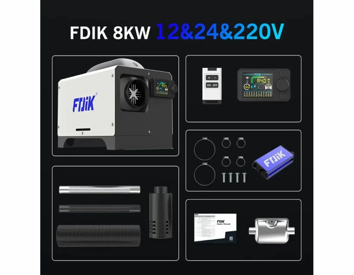 Diesel Heater + Power Supply App Timer Thermostat - Image 4
