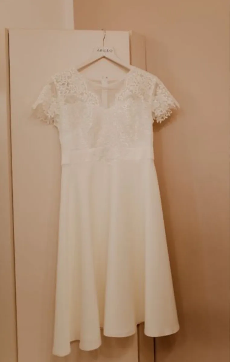 Designer Custom Made Wedding Dress - Image 4