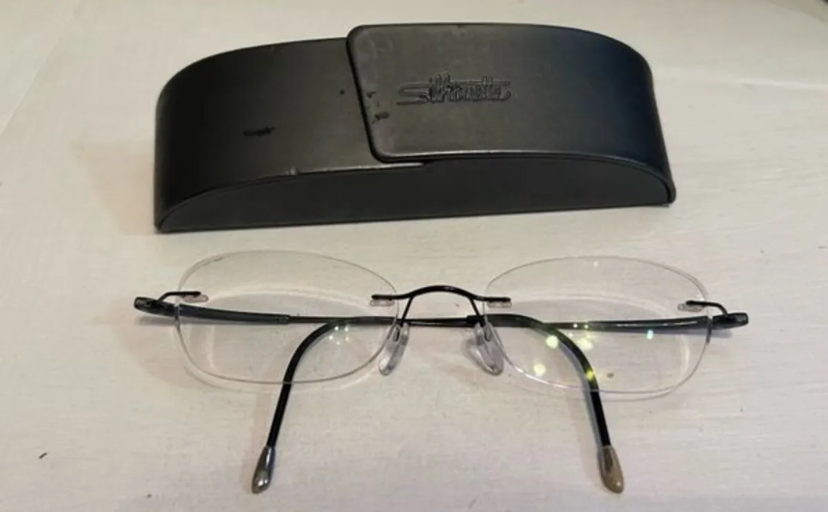 Silhouette Glasses Frame with Prescription Lenses - Image 1