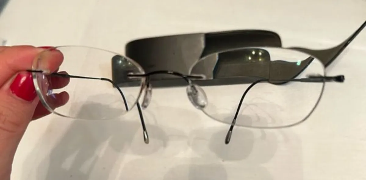 Silhouette Glasses Frame with Prescription Lenses - Image 3