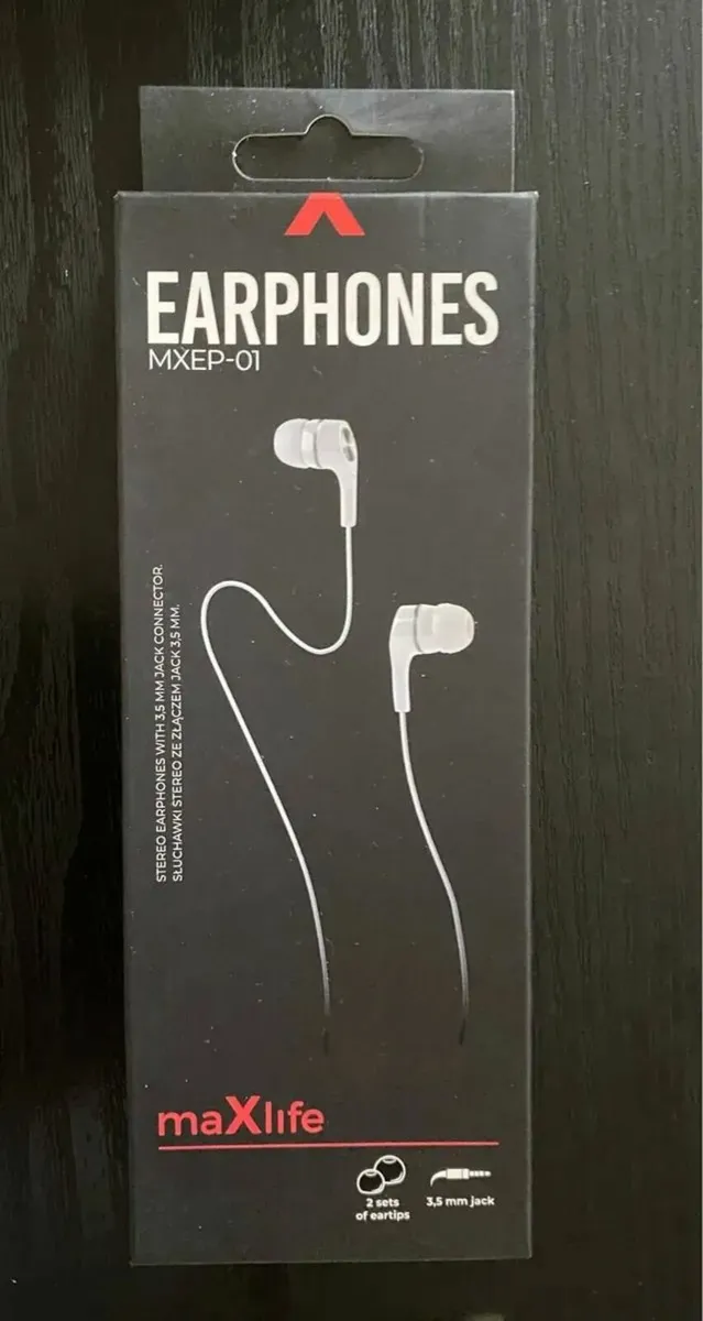 NEW Maxlife Wired Earphones MXEP-01 jack 3,5mm - Image 2