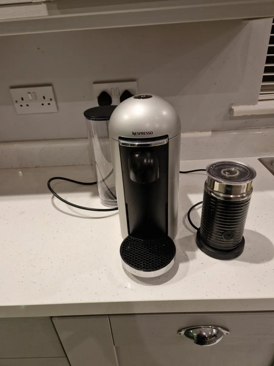 Nespresso Vertuio Plus coffee machine and frother - Image 1