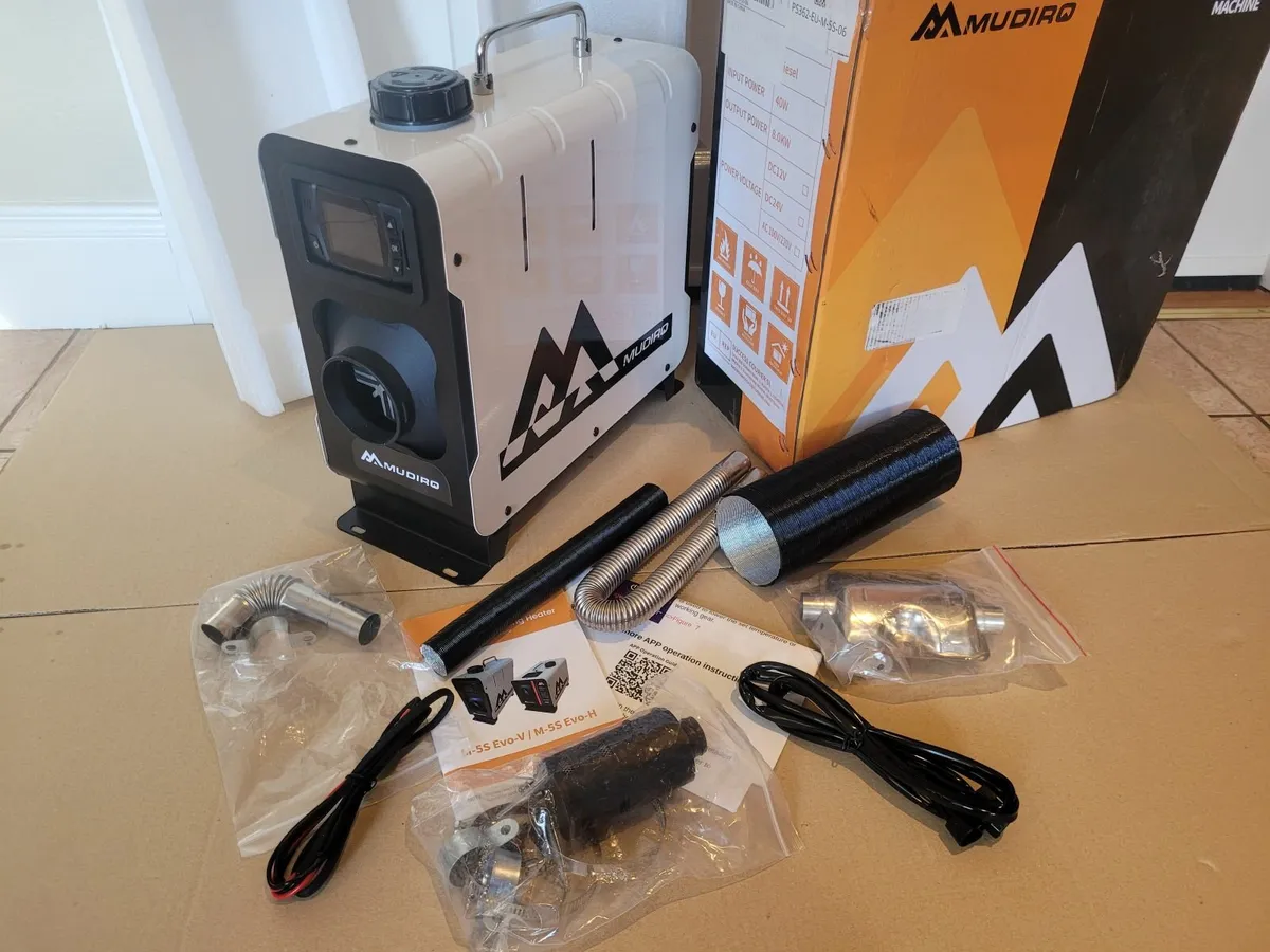 Diesel Heater, CO Protection, App Timer Thermostat - Image 1