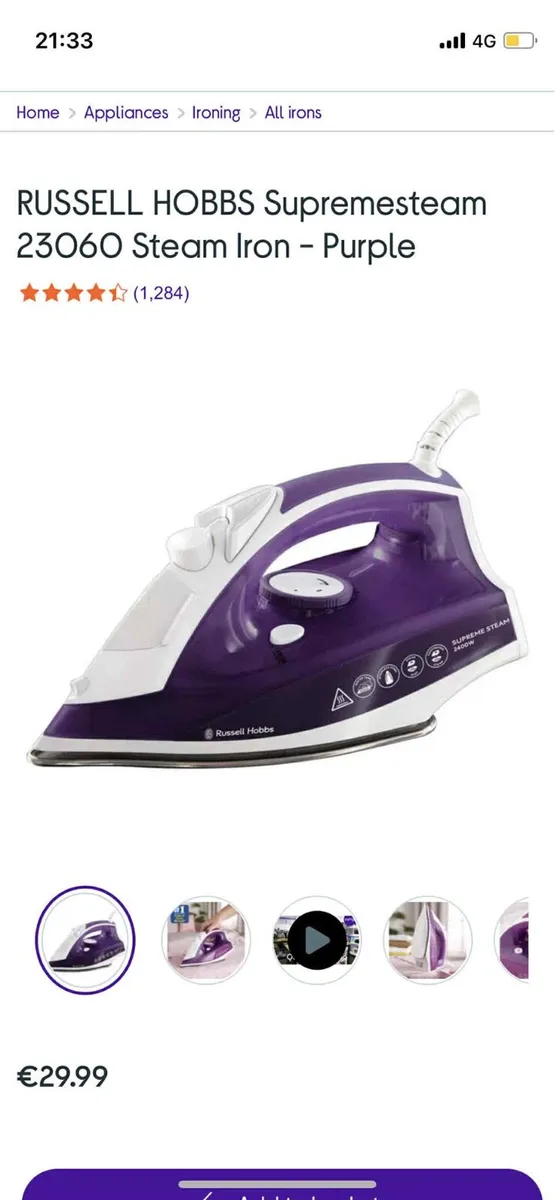 Iron + board + chair - Image 4