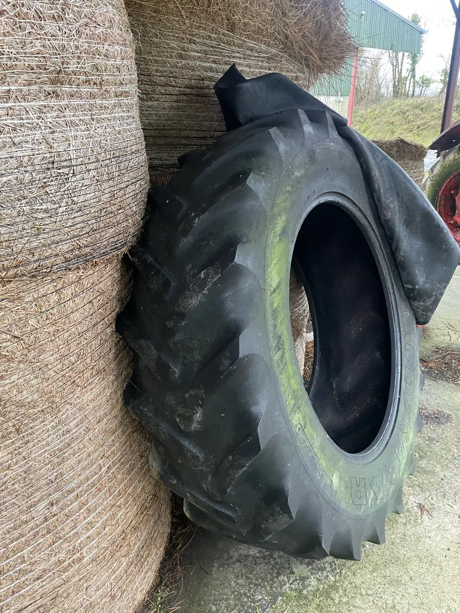 Tyre & Tube 16.9 R34 - Image 1