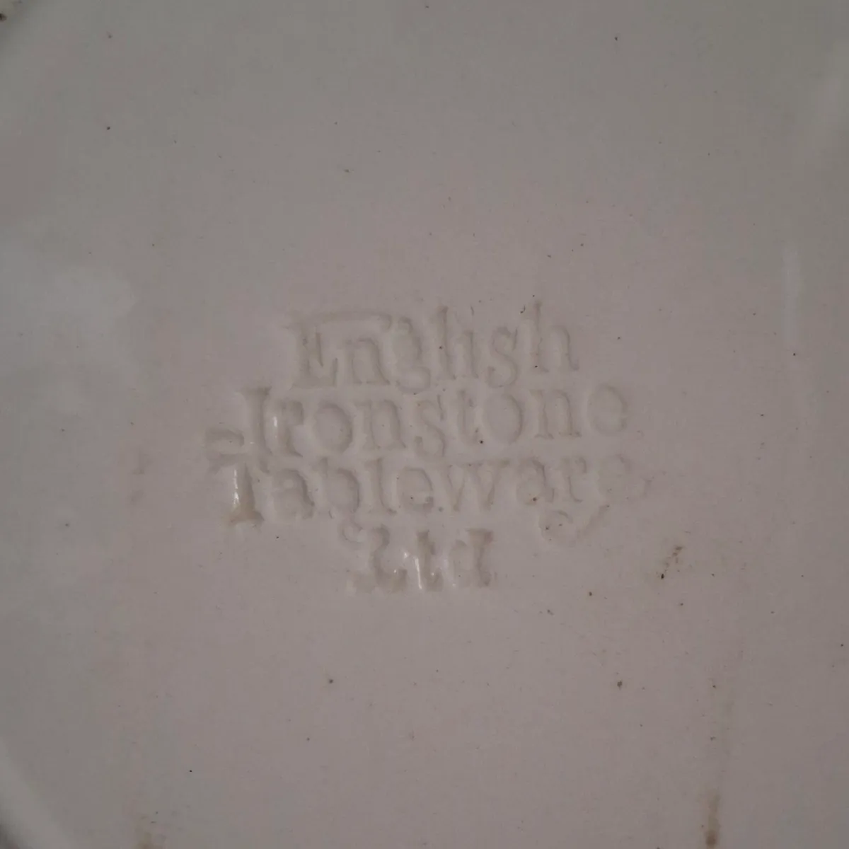 Ironstone Red Transferware Plates - Image 3