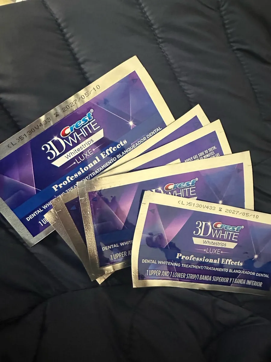 Crest whitening strips