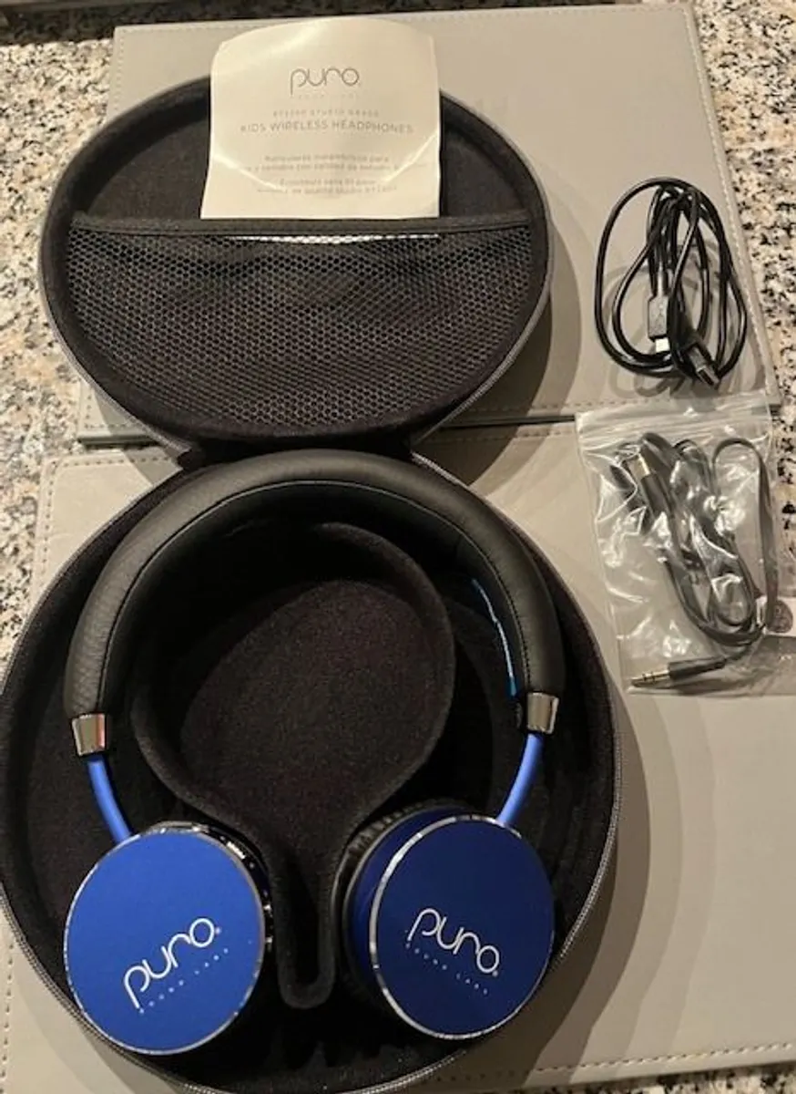 New Puro Soundlabs Volume Limited Kids Adjustable Wireless Headphones BT2200 - Image 1