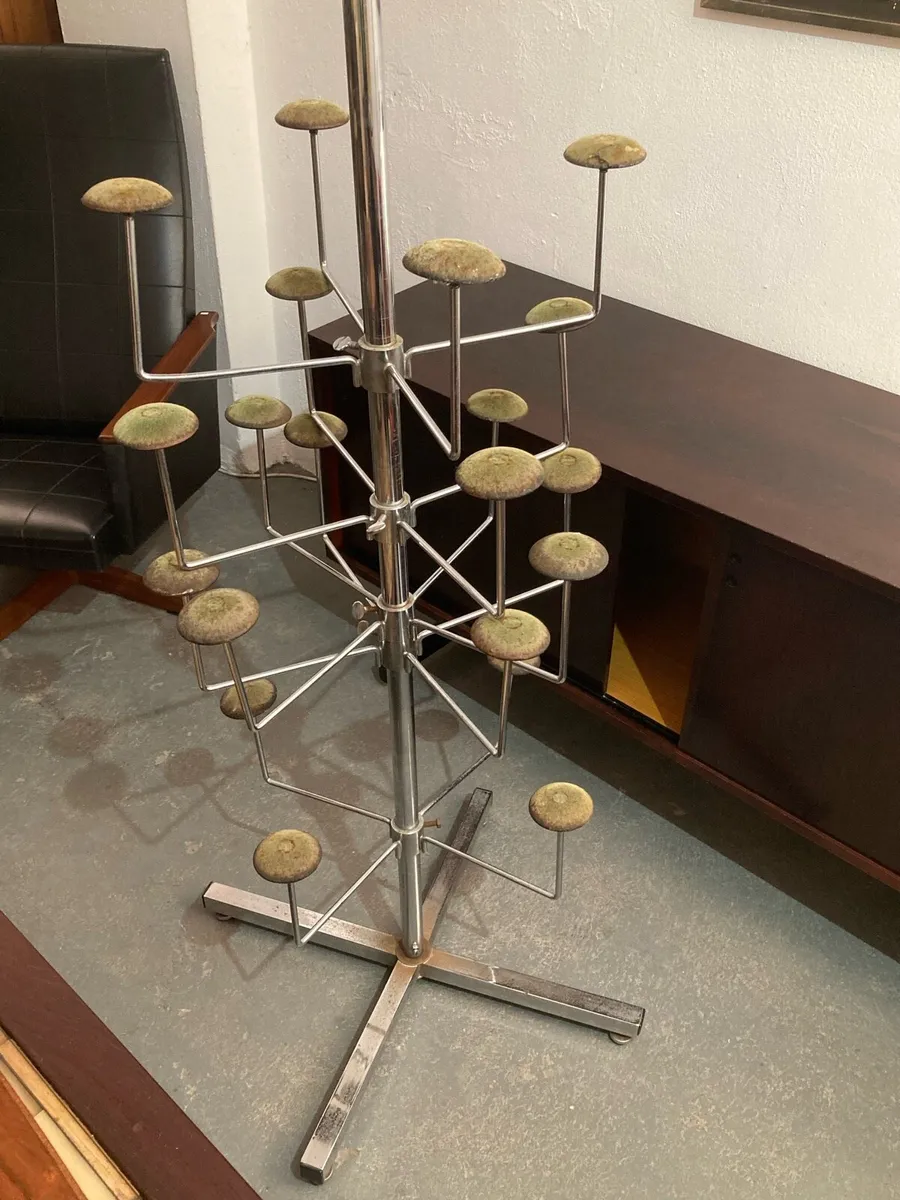 Vintage Chrome Hat Stand Warehouse Open Sat 20th - Image 3